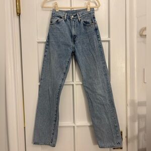 Vintage Light Wash 100% Cotton Selvedge Levi’s 701 Jeans